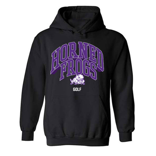 TCU - NCAA Men's Golf : Austin Hofferkamp - Classic Fashion Shersey Hooded Sweatshirt-0