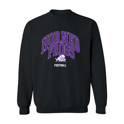 TCU - NCAA Football : Ansel Din-Mbuh - Classic Fashion Shersey Crewneck Sweatshirt-0