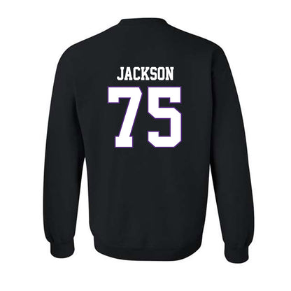 TCU - NCAA Football : Rasheed Jackson - Classic Fashion Shersey Crewneck Sweatshirt-1