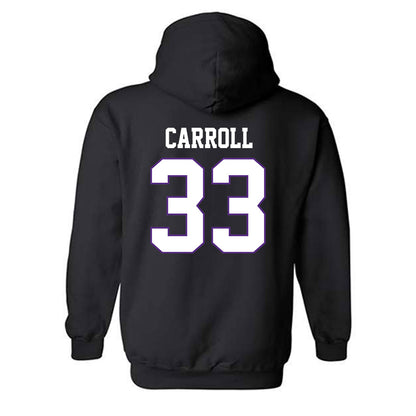 TCU - NCAA Football : Maxwell Carroll - Classic Fashion Shersey Hooded Sweatshirt-1