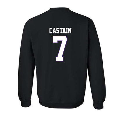 TCU - NCAA Women's Soccer : Seven Castain - Classic Fashion Shersey Crewneck Sweatshirt