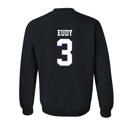 TCU - NCAA Baseball : Kade Eudy - Classic Fashion Shersey Crewneck Sweatshirt-1