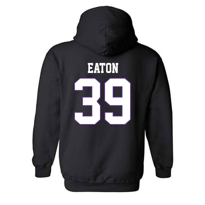 TCU - NCAA Baseball : Cole Eaton - Classic Fashion Shersey Hooded Sweatshirt-1