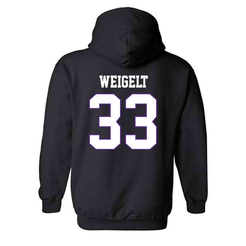 TCU - NCAA Women's Volleyball : Riley Weigelt - Classic Fashion Shersey Hooded Sweatshirt