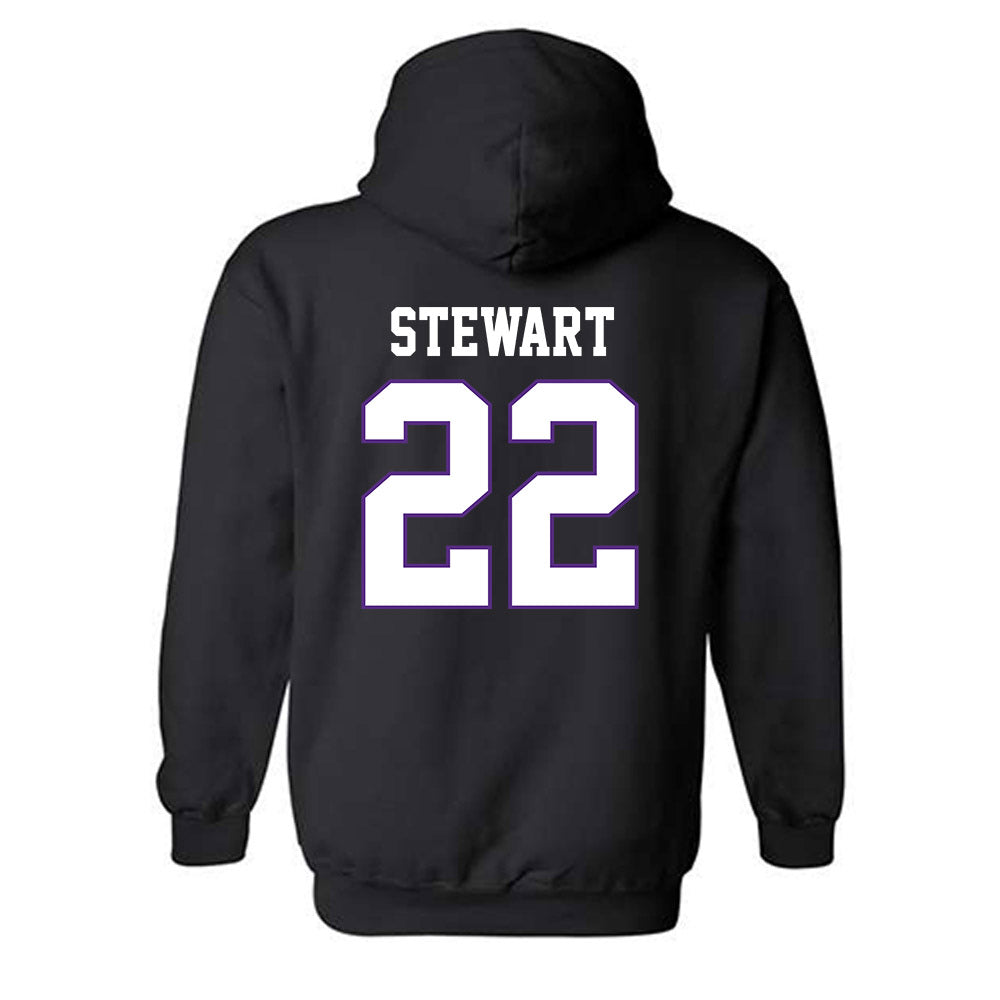 TCU - NCAA Men's Basketball : Adam Stewart - Classic Fashion Shersey Hooded Sweatshirt