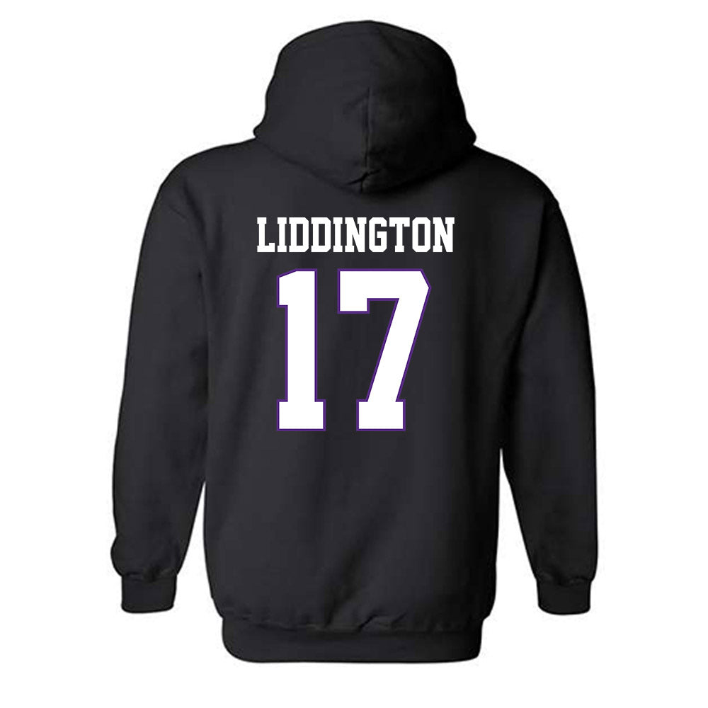 TCU - NCAA Baseball : Rob Liddington - Classic Fashion Shersey Hooded Sweatshirt-1