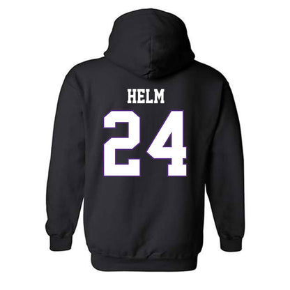 TCU - NCAA Football : Avery Helm - Classic Fashion Shersey Hooded Sweatshirt