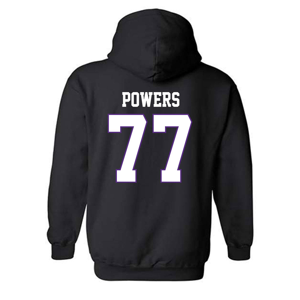 TCU - NCAA Football : Cooper Powers - Classic Fashion Shersey Hooded Sweatshirt-1