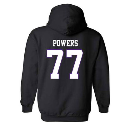 TCU - NCAA Football : Cooper Powers - Classic Fashion Shersey Hooded Sweatshirt-1