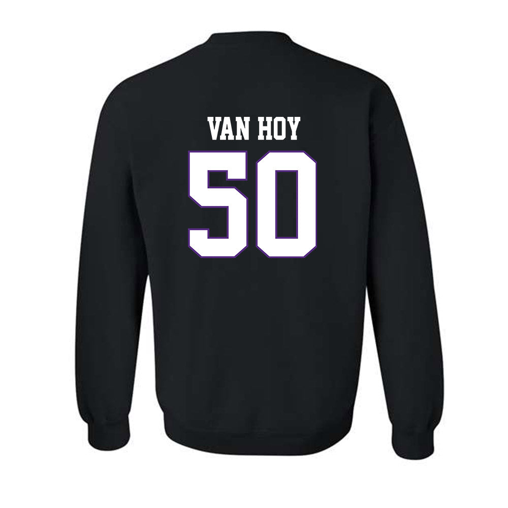 TCU - NCAA Football : Witten Van Hoy - Classic Fashion Shersey Crewneck Sweatshirt-1
