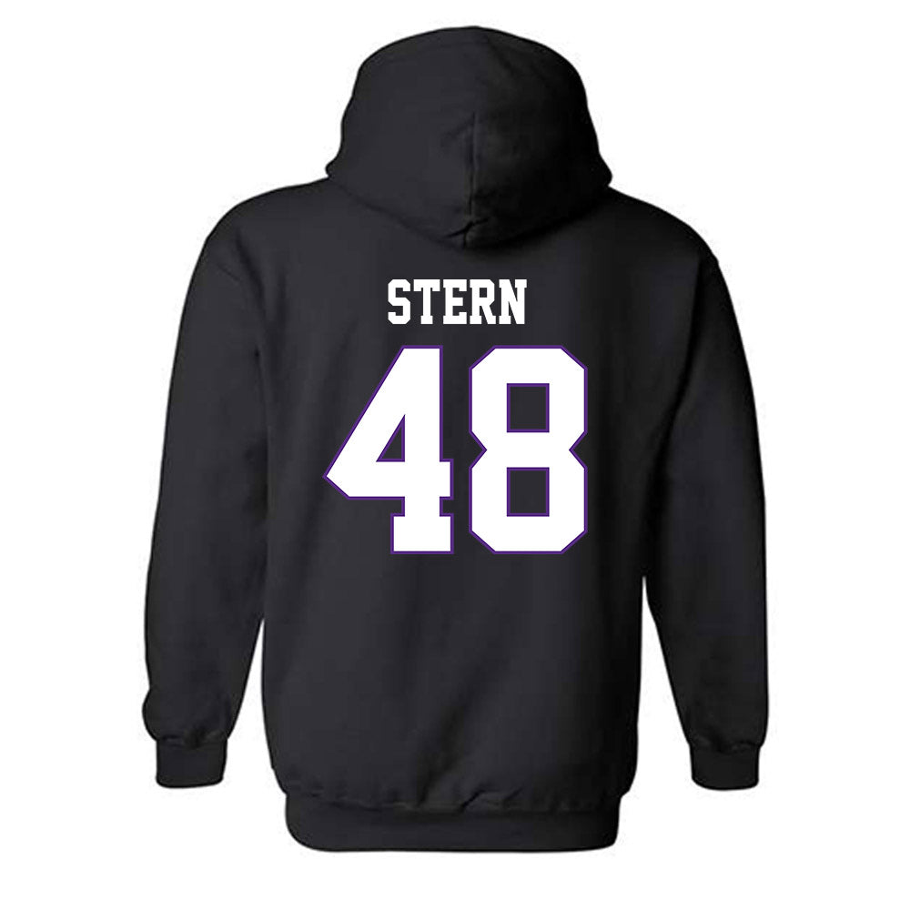TCU - NCAA Baseball : Nate Stern - Classic Fashion Shersey Hooded Sweatshirt-1
