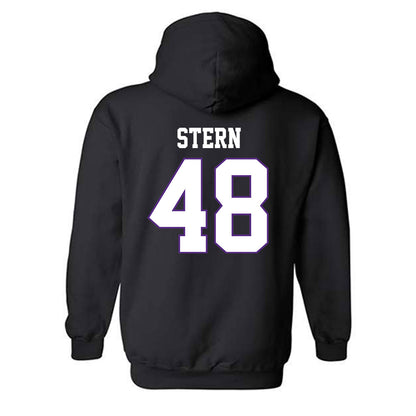 TCU - NCAA Baseball : Nate Stern - Classic Fashion Shersey Hooded Sweatshirt-1