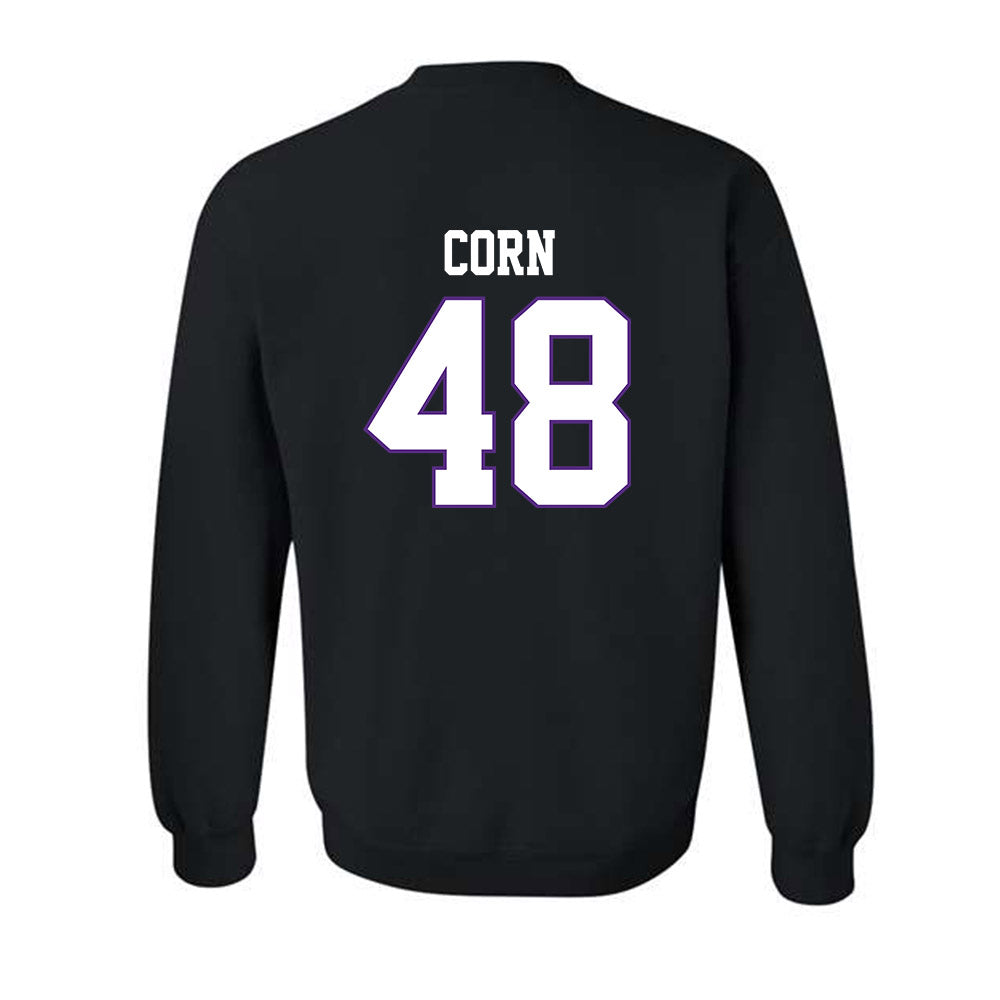 TCU - NCAA Football : Anders Corn - Classic Fashion Shersey Crewneck Sweatshirt-1