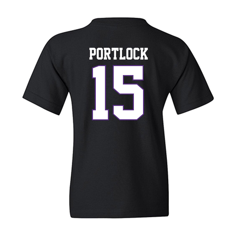 TCU - NCAA Women's Basketball : Sarah Portlock - Classic Fashion Shersey Youth T-Shirt-1