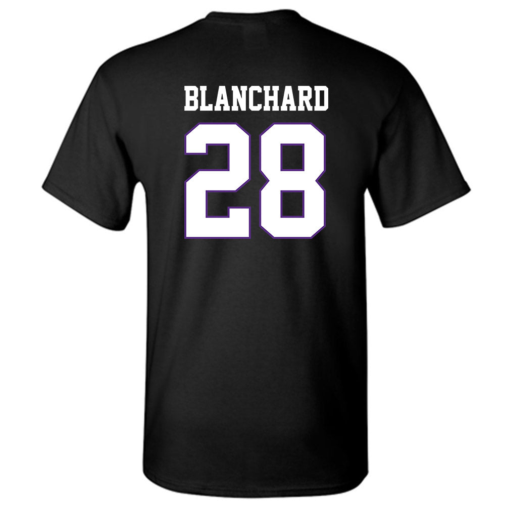 TCU - NCAA Baseball : Colin Blanchard - Classic Fashion Shersey T-Shirt-1
