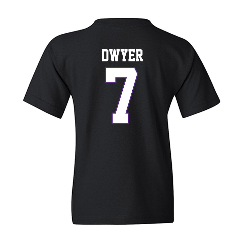 TCU - NCAA Football : Jordan Dwyer - Classic Fashion Shersey Youth T-Shirt-1