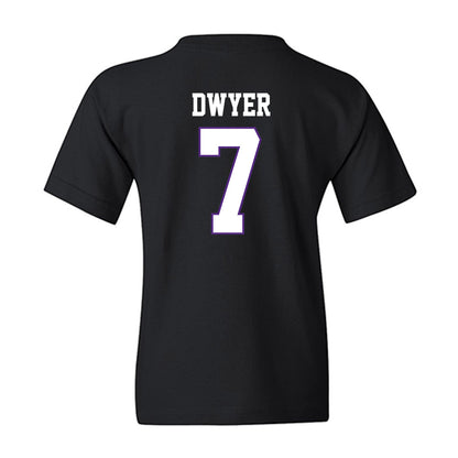 TCU - NCAA Football : Jordan Dwyer - Classic Fashion Shersey Youth T-Shirt-1
