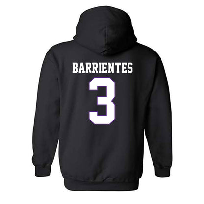 TCU - NCAA Baseball : Aiden Barrientes - Classic Fashion Shersey Hooded Sweatshirt-1