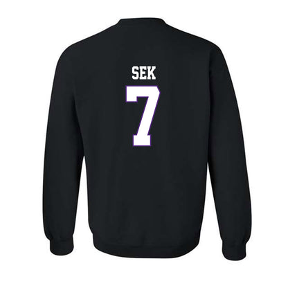 TCU - NCAA Beach Volleyball : Josephine Sek - Classic Fashion Shersey Crewneck Sweatshirt