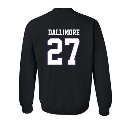 TCU - NCAA Baseball : Brady Dallimore - Classic Fashion Shersey Crewneck Sweatshirt-1