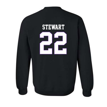 TCU - NCAA Men's Basketball : Adam Stewart - Classic Fashion Shersey Crewneck Sweatshirt