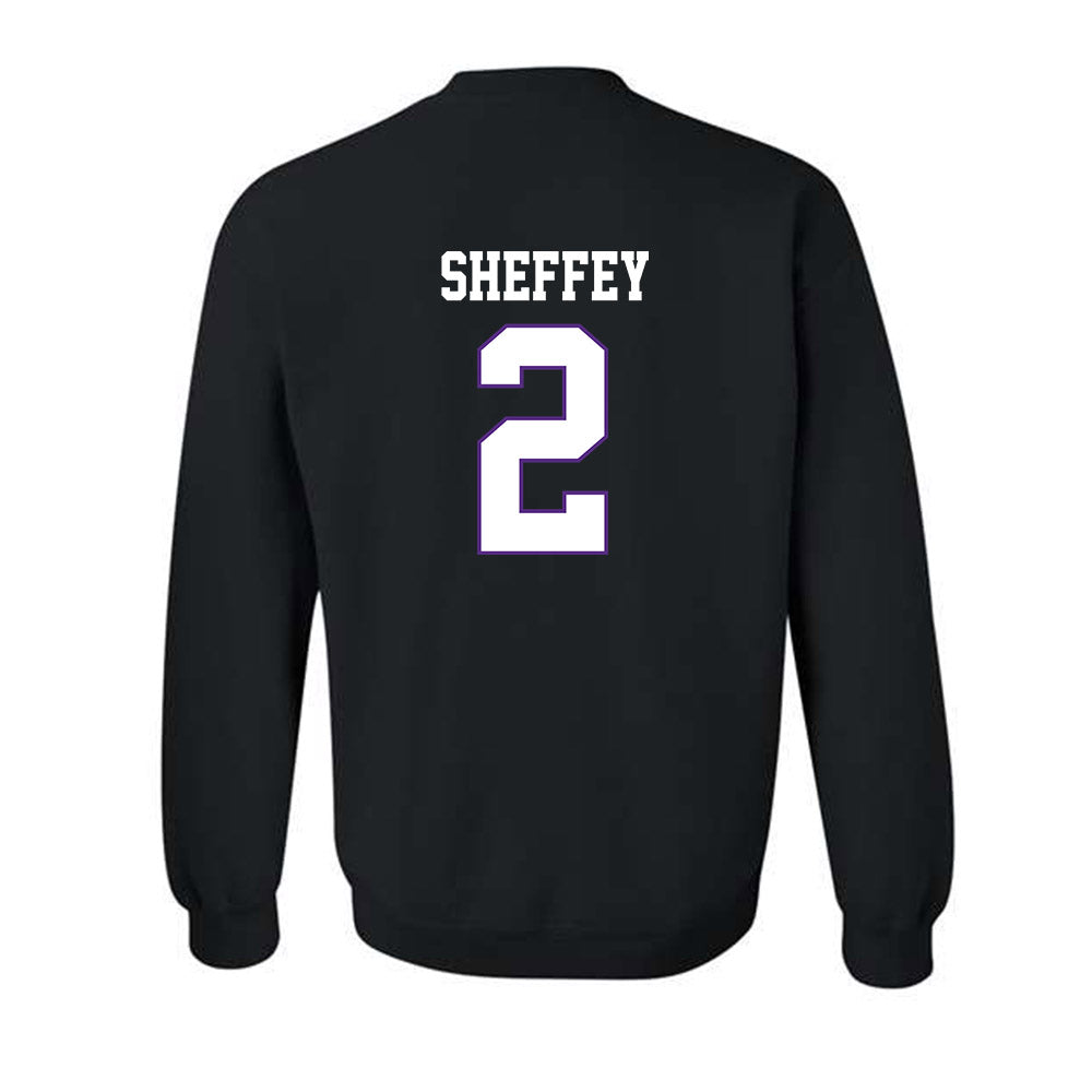 TCU - NCAA Women's Basketball : Veronica Sheffey - Classic Fashion Shersey Crewneck Sweatshirt-1