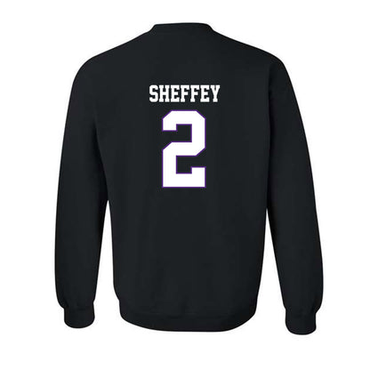 TCU - NCAA Women's Basketball : Veronica Sheffey - Classic Fashion Shersey Crewneck Sweatshirt-1