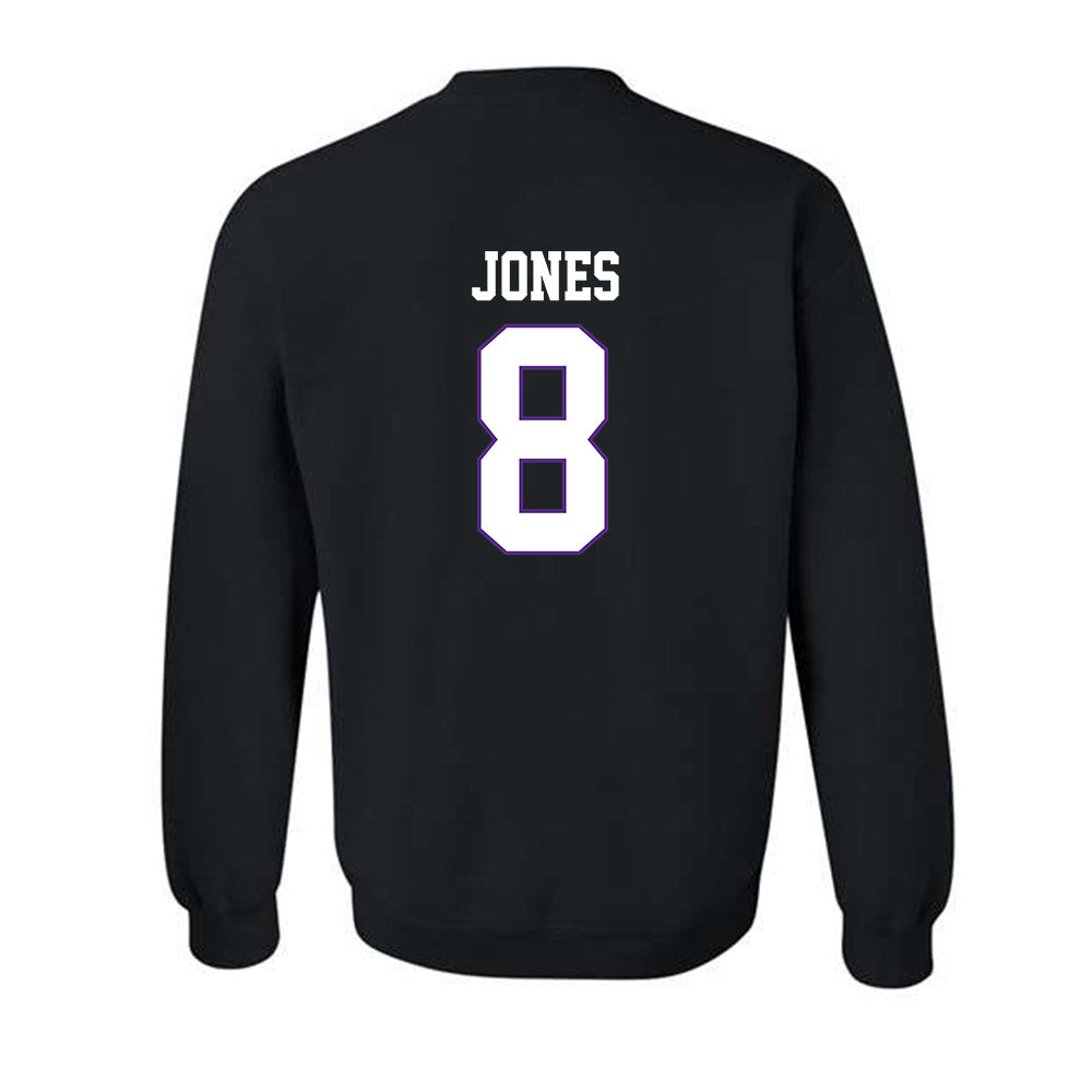 TCU - NCAA Men's Basketball : Robert Jones - Classic Fashion Shersey Crewneck Sweatshirt-1