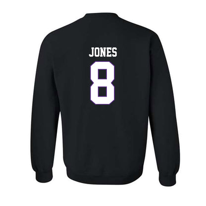 TCU - NCAA Men's Basketball : Robert Jones - Classic Fashion Shersey Crewneck Sweatshirt-1