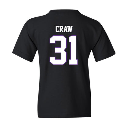 TCU - NCAA Football : Ethan Craw - Classic Fashion Shersey Youth T-Shirt