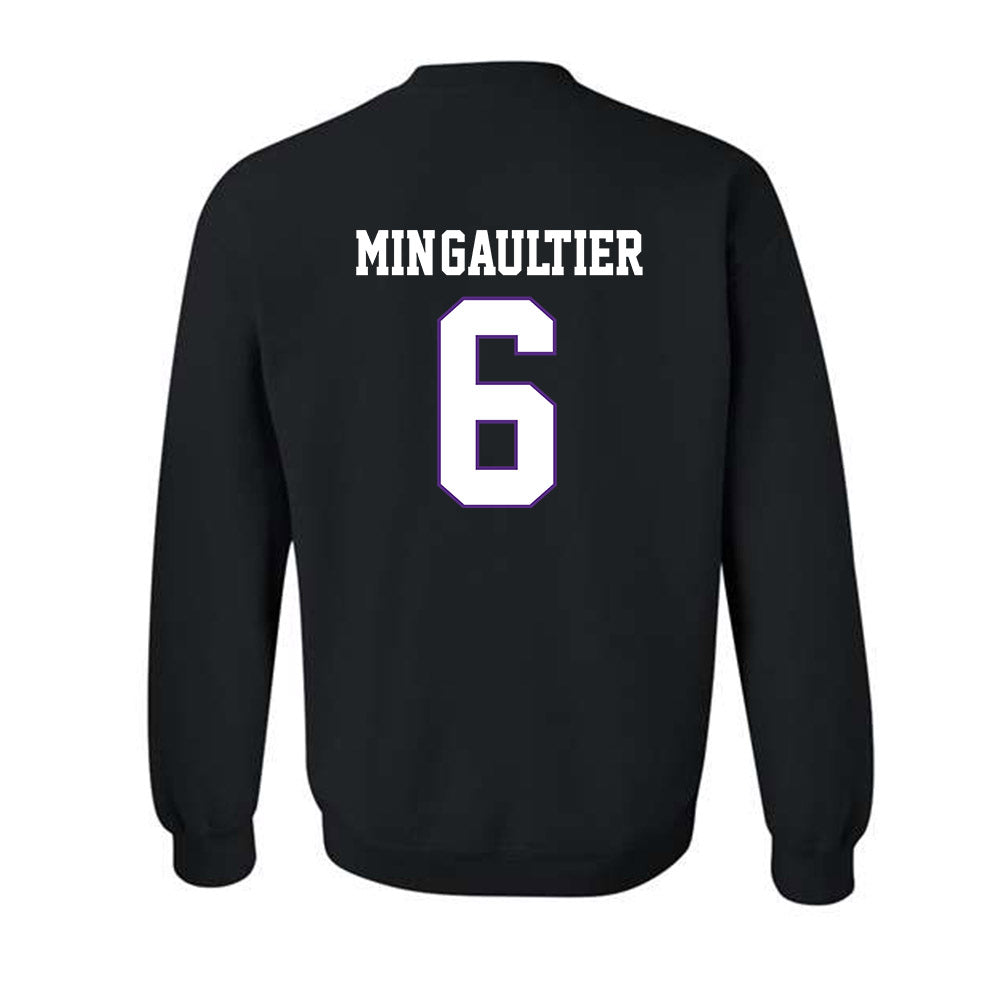 TCU - NCAA Women's Golf : Camille Min-Gaultier - Classic Fashion Shersey Crewneck Sweatshirt-1