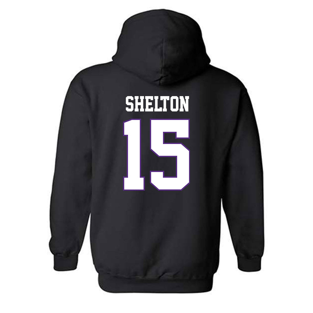 TCU - NCAA Football : Terry Shelton - Classic Fashion Shersey Hooded Sweatshirt-1