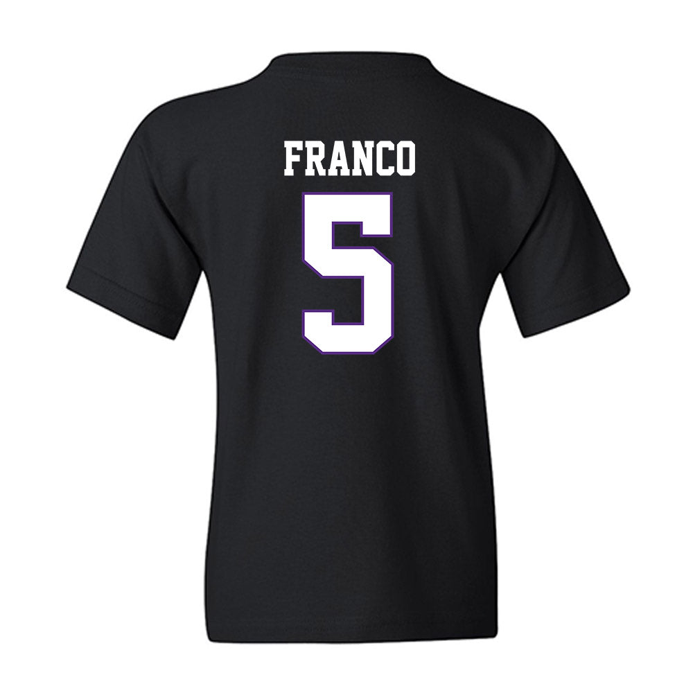 TCU - NCAA Baseball : Lucas Franco - Classic Fashion Shersey Youth T-Shirt-1