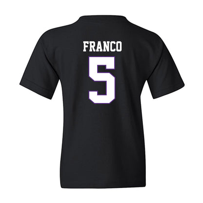 TCU - NCAA Baseball : Lucas Franco - Classic Fashion Shersey Youth T-Shirt-1