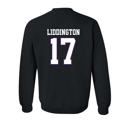 TCU - NCAA Baseball : Rob Liddington - Classic Fashion Shersey Crewneck Sweatshirt-1