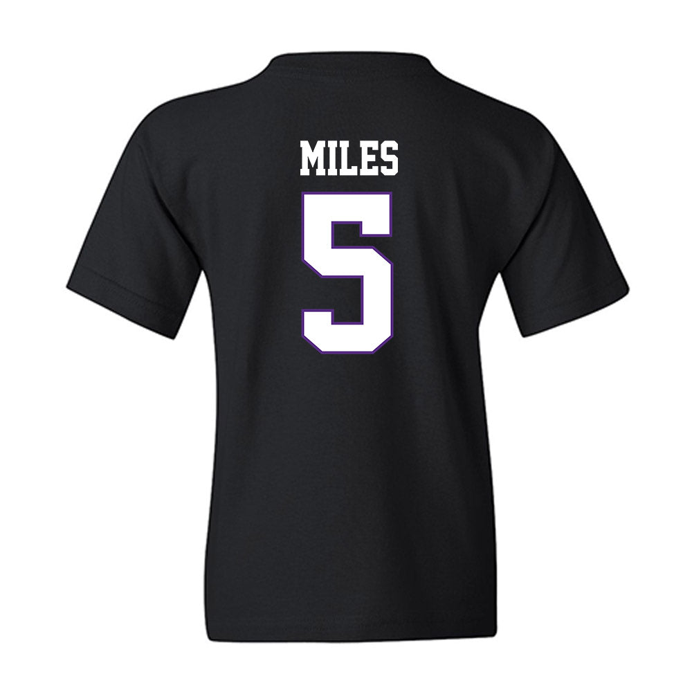 TCU - NCAA Women's Basketball : Olivia Miles - Classic Fashion Shersey Youth T-Shirt-1