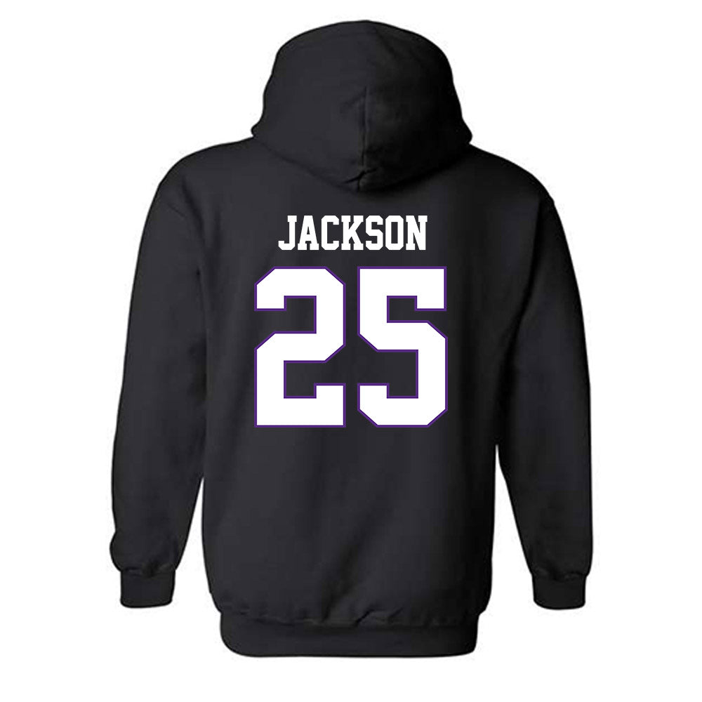 TCU - NCAA Football : Elijah Jackson - Classic Fashion Shersey Hooded Sweatshirt-1
