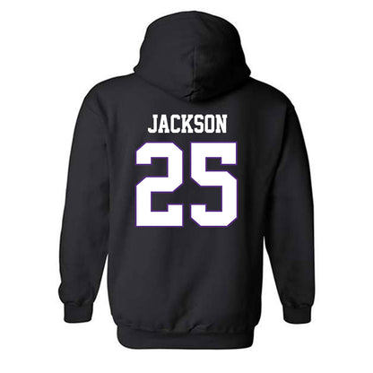 TCU - NCAA Football : Elijah Jackson - Classic Fashion Shersey Hooded Sweatshirt-1