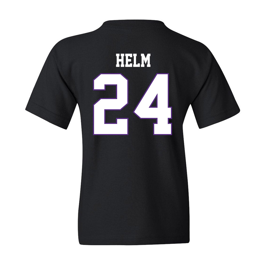 TCU - NCAA Football : Avery Helm - Classic Fashion Shersey Youth T-Shirt