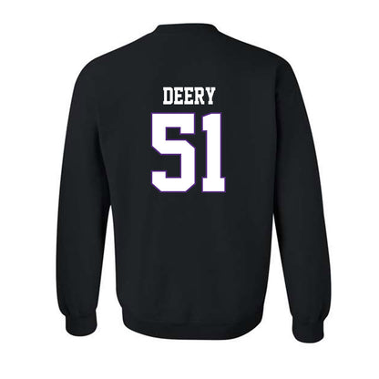 TCU - NCAA Football : Coltin Deery - Classic Fashion Shersey Crewneck Sweatshirt-1