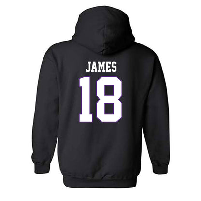 TCU - NCAA Baseball : Zack James - Classic Fashion Shersey Hooded Sweatshirt