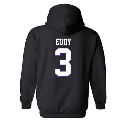 TCU - NCAA Baseball : Kade Eudy - Classic Fashion Shersey Hooded Sweatshirt-1