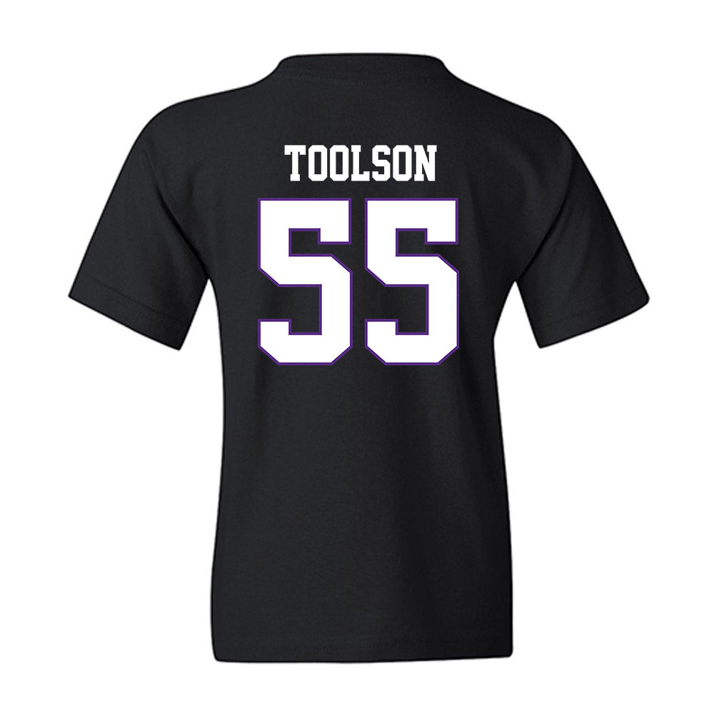 TCU - NCAA Men's Basketball : Tanner Toolson - Classic Fashion Shersey Youth T-Shirt-1