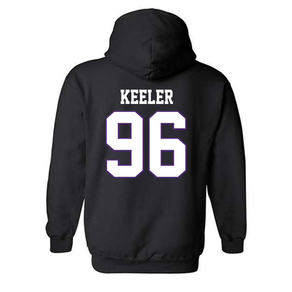 TCU - NCAA Football : Cal Keeler - Classic Fashion Shersey Hooded Sweatshirt-1