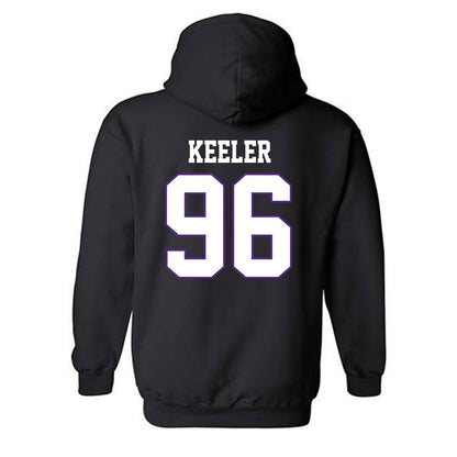 TCU - NCAA Football : Cal Keeler - Classic Fashion Shersey Hooded Sweatshirt-1