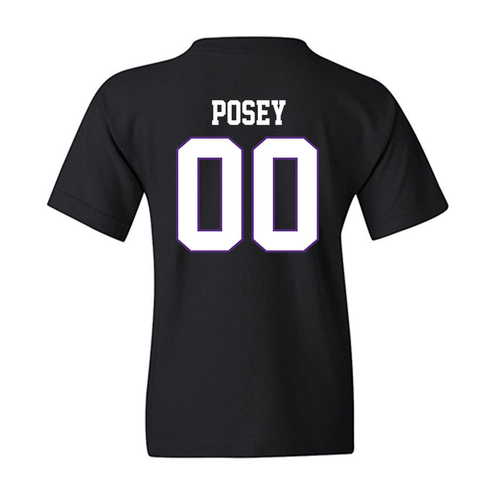 TCU - NCAA Men's Basketball : Jace Posey - Classic Fashion Shersey Youth T-Shirt-1