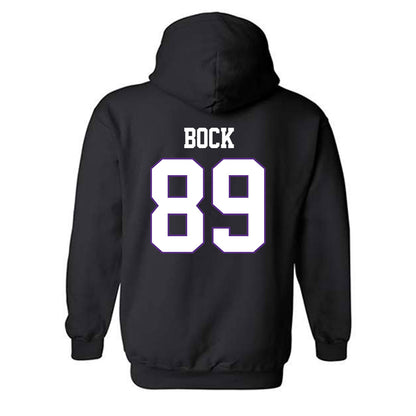TCU - NCAA Football : Jake Bock - Classic Fashion Shersey Hooded Sweatshirt-1
