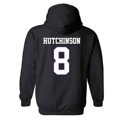 TCU - NCAA Baseball : Lane Hutchinson - Classic Fashion Shersey Hooded Sweatshirt-1