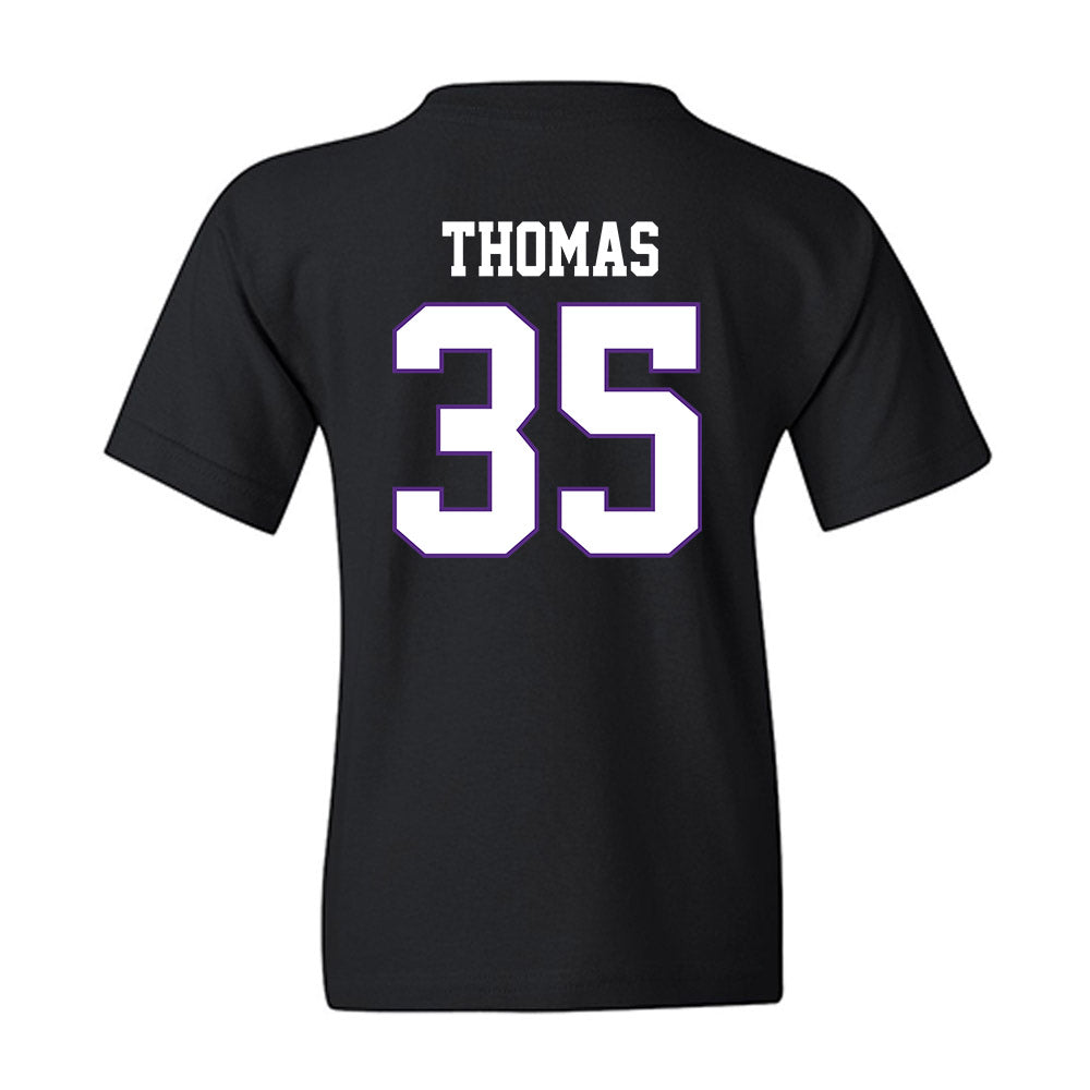 TCU - NCAA Baseball : Ethan Thomas - Classic Fashion Shersey Youth T-Shirt-1