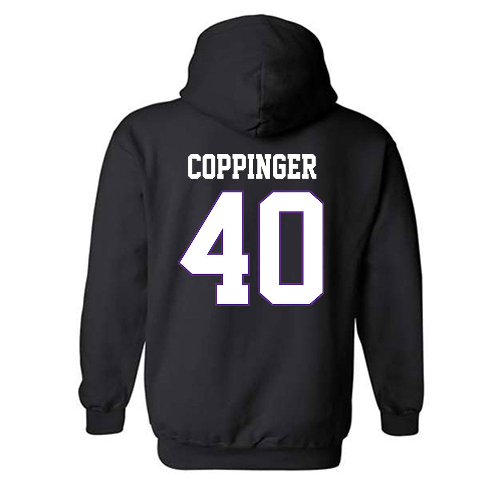 TCU - NCAA Football : Thomas Coppinger - Classic Fashion Shersey Hooded Sweatshirt-1